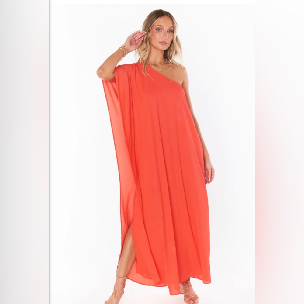 Show Me Your Mumu Tropez Maxi Bright Red